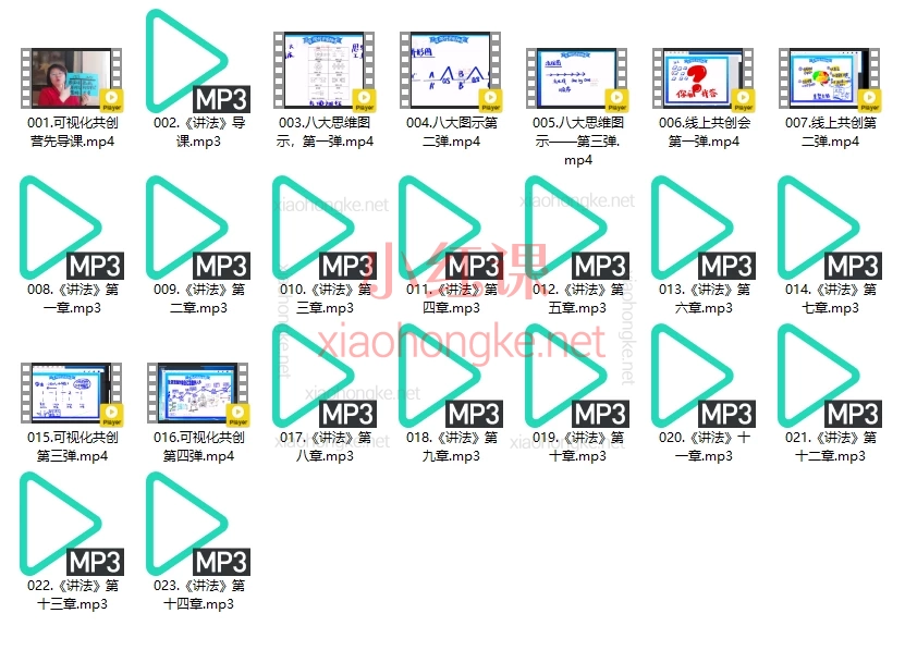 可视化思维共创营,第一季
