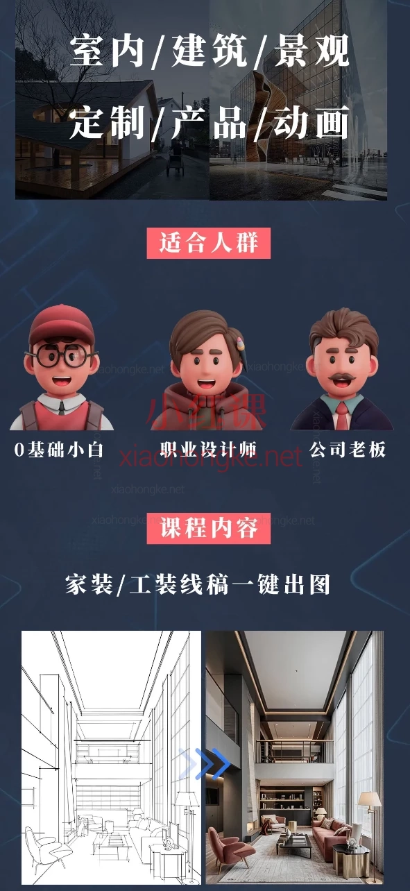 2025-阿志室内外设计师AI技能提升课,0基础也能快速上手!