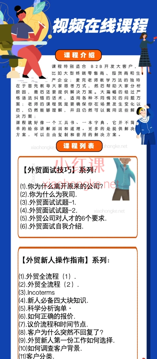 麦克王：开发外贸B2B大客户教程