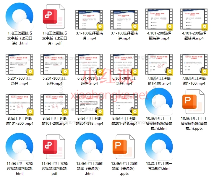 2025电工专业讲解豪华版+视频+技巧+实操图文+考场规范