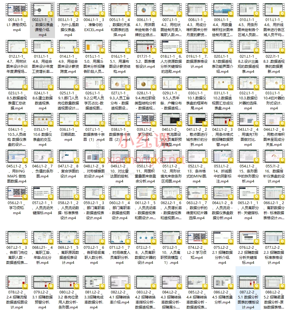 王佩军人力资源数据分析 - 课程全集