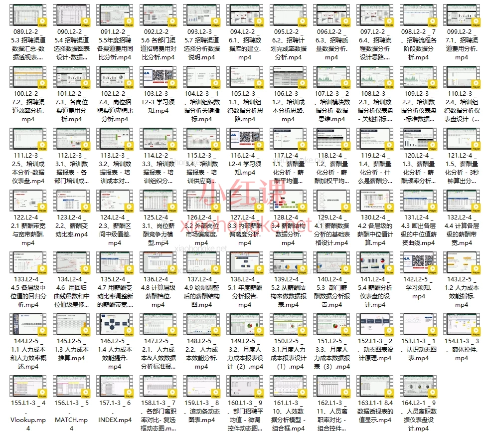 王佩军人力资源数据分析 - 课程全集
