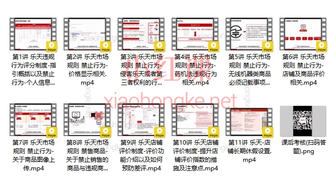 乐天平台官方课程-合规运营