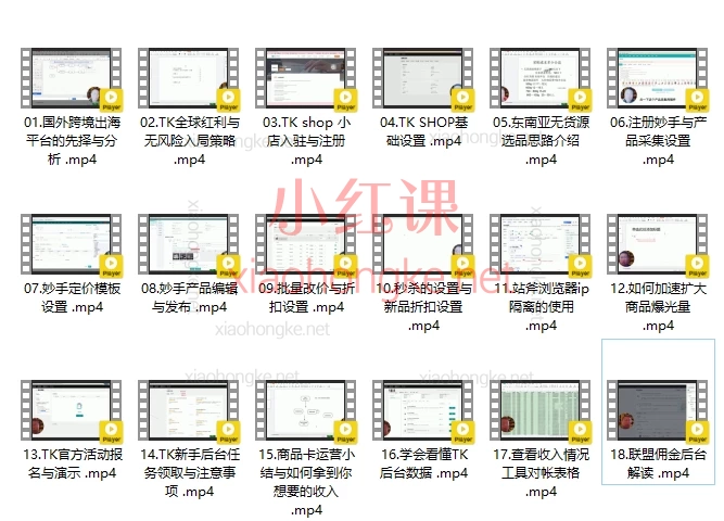 20025eric老师·TikTokShop跨境电商0-1实战,保姆级实战课带你从0到1爆单