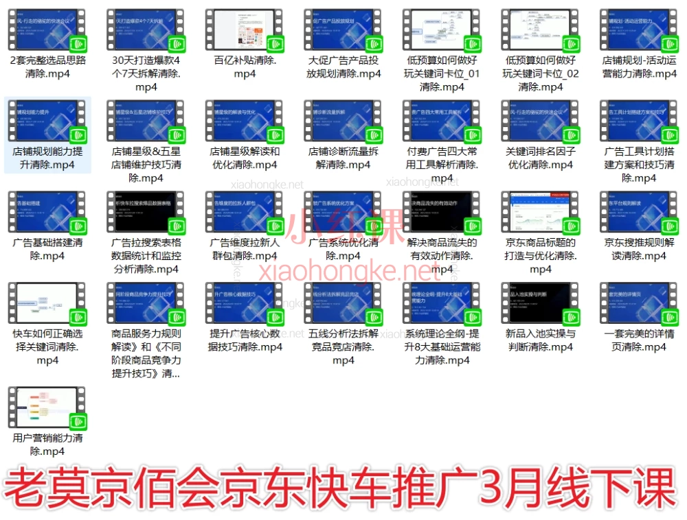 老莫京佰会京东快车推广3月线下课，聚焦京东平台广告投放与店铺运营全链路实战