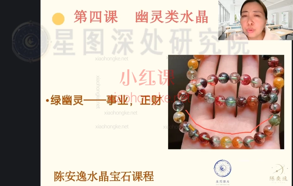 陈安逸水晶宝石课程, 从入门到高阶一篇搞定!