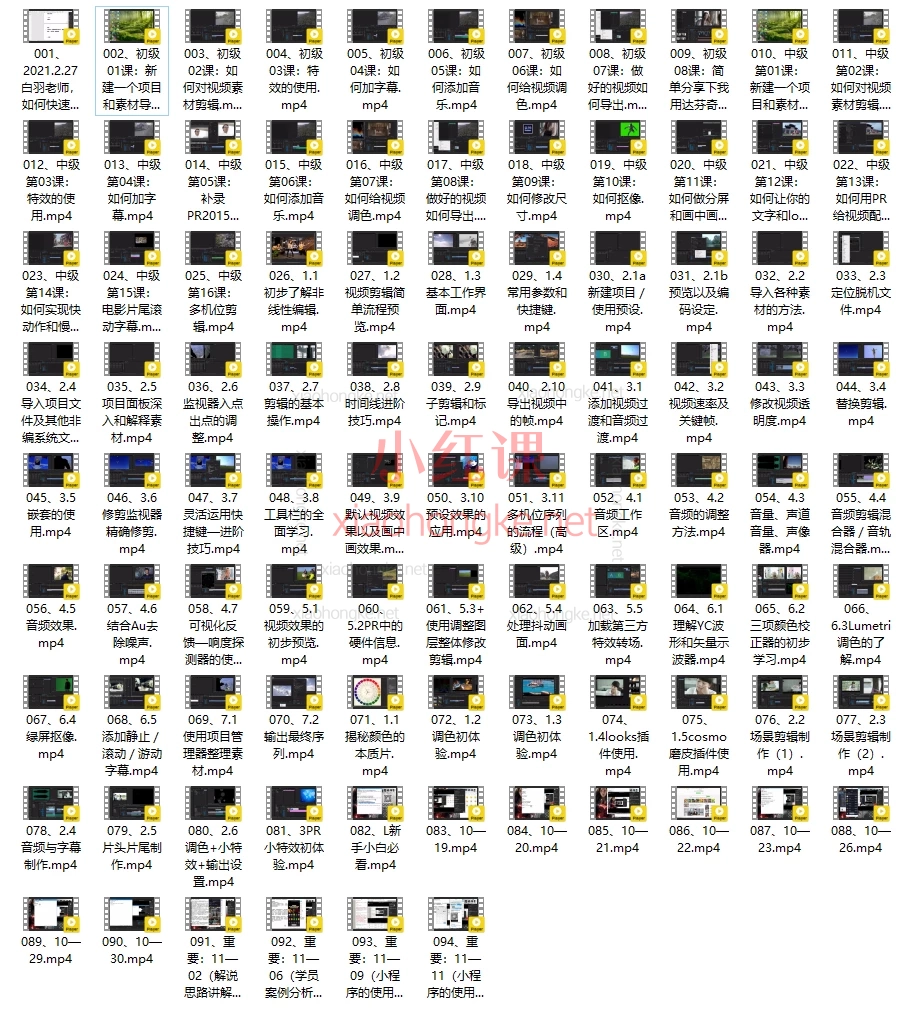 PR从零到精通的视频剪辑全流程实战课，适合小白的保姆级课程来啦！