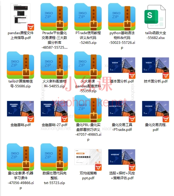 高顿量化投资策略PBL全套课-从入门到实盘2.0