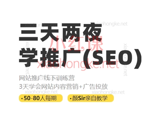 颜sir三天两夜seo网站推广,网站内容营销+广告投放