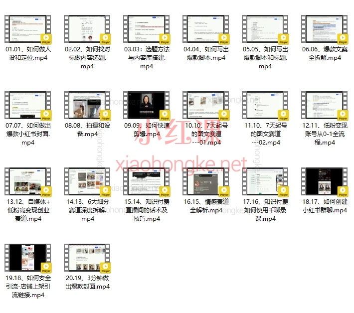 包包姐ip陪跑营–21天学会做能赚钱的小红书