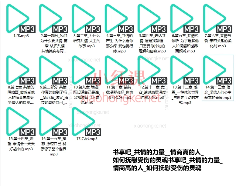 书享吧共情的力量+文文老师共情的力量，一个情商高的人如何抚慰受伤的灵魂