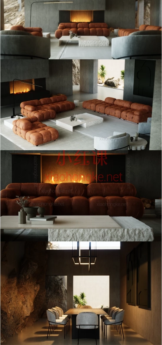 丰翼课堂UE5交互动画课程,保姆级教程专为室内/建筑/动画设计师打造