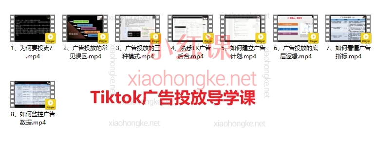 跨境无疆：Tiktok广告投放、选品、店铺运营、高效运营，从入门到精通合集