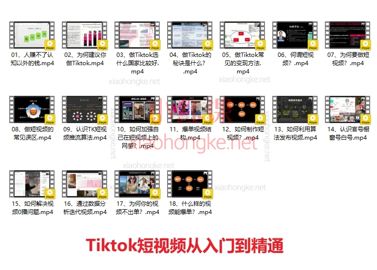跨境无疆：Tiktok广告投放、选品、店铺运营、高效运营，从入门到精通合集