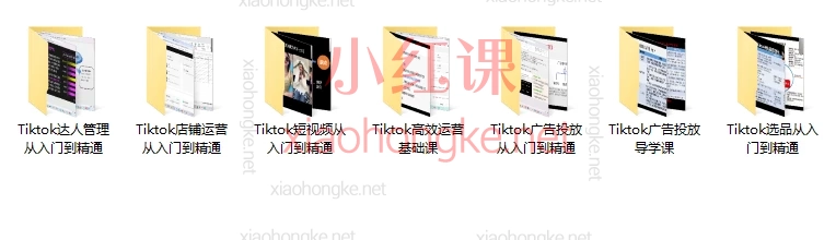 跨境无疆：Tiktok广告投放、选品、店铺运营、高效运营，从入门到精通合集