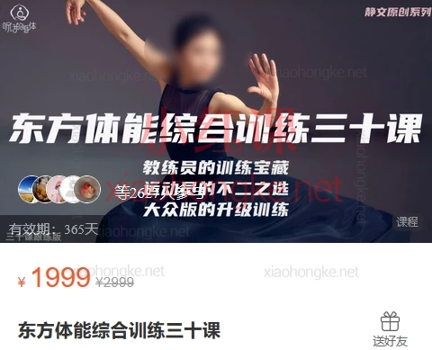 静文老师:东方体能综合训练三十课