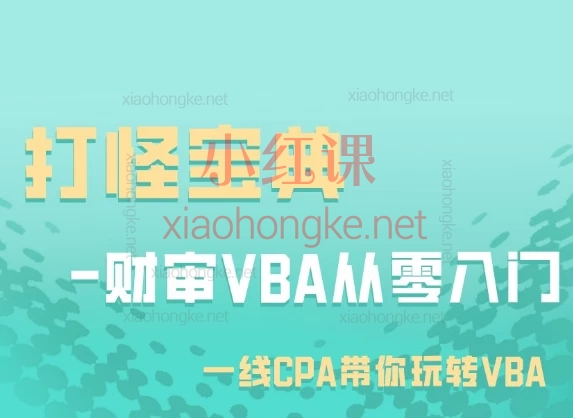 柳初阳:打怪宝典-财审VBA从零入门,【零基础到高手!Excel+Word自动化办公实战课】107节保姆级教程,财务/审计/文职必看!
