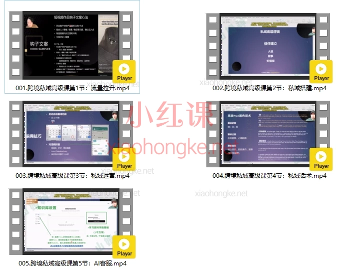 山姆神sam跨境私域3.0线上+AI智能客服高级课