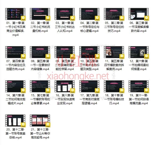 2025【星聚量】小红书营销爆粉变现课—内部资料