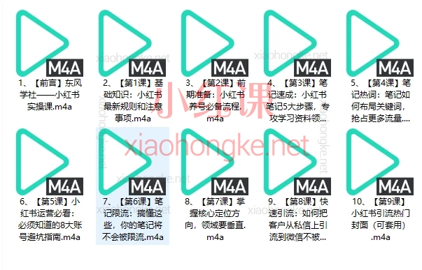 东风学社-小红书引流，从小白到大神