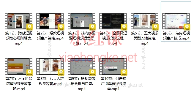 淘宝天下：淘宝短视频突围，10节课从小白到高手，爆单秘籍来了！💥