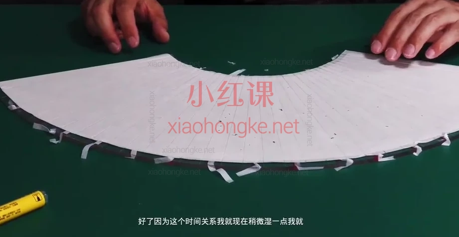 传统折扇制作详尽线上视频课程,【唤醒沉睡的扇面✨|亲手赋予纸艺新灵魂!】