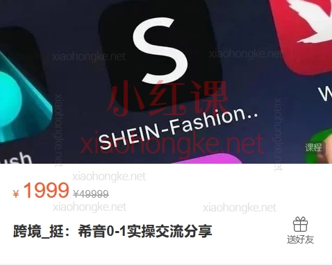 跨境_挺:希音(SHEIN)0-1实操交流分享(高核价/单量提升/老店维稳)