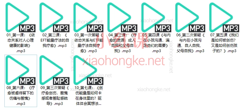 39天疗愈训练营《疗愈内在小孩，疗愈焦虑、恐惧、羞愧、抑郁》