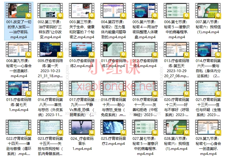 杨建华潜意识压力卸载术，0基础学会"治疗密码"，重启身心自愈力！​