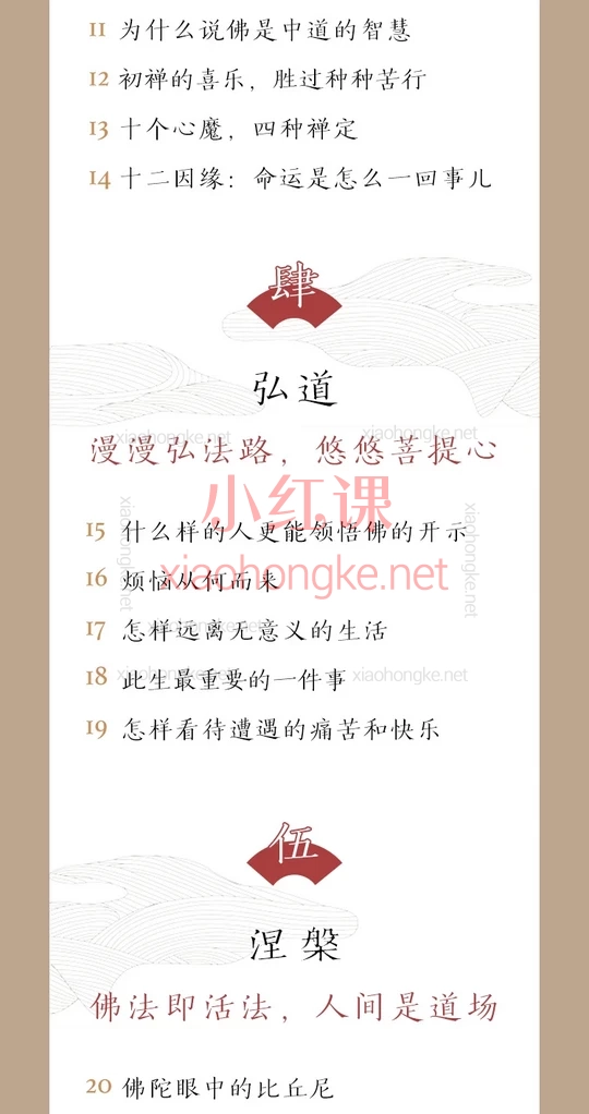 钱文忠佛学入门课，修心养性开智慧，25堂人生必修课🔥