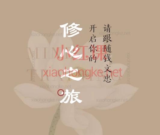 钱文忠佛学入门课,修心养性开智慧,25堂人生必修课🔥