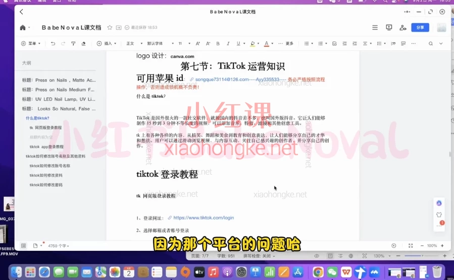 BabeNovaL的基础初级独立站运营系列课程