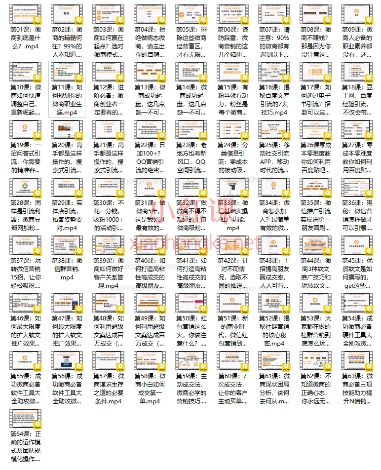 体面老师：微商百科全书，从0到月入过万！新手逆袭必备64节神课！🔥