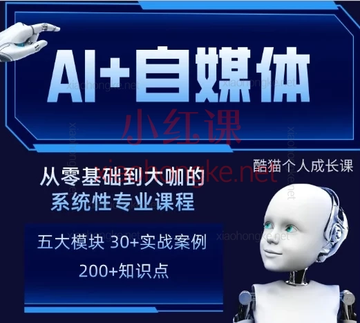 酷猫AI+自媒体+RPA变现训练营,写作变现+AI使用+SEO+多平台运营+RPA自动化