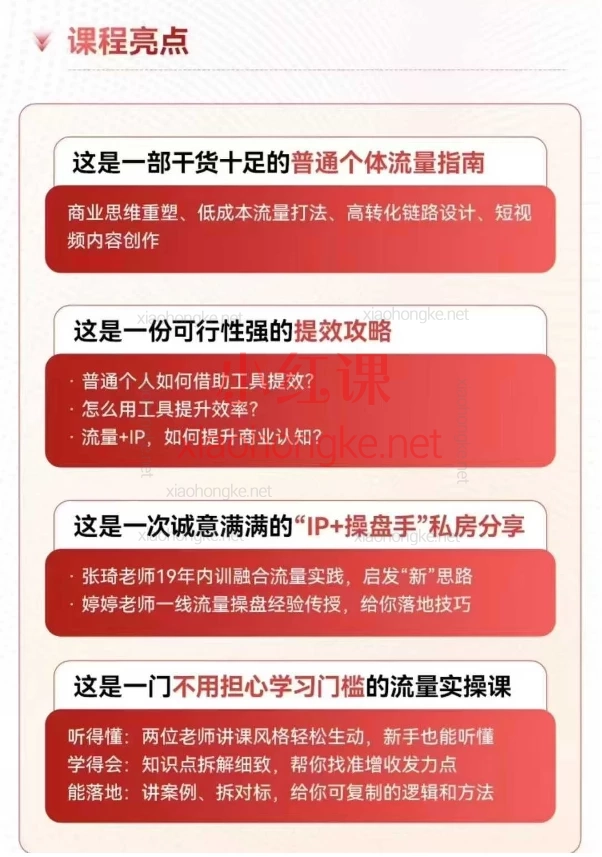 2025张琦超级流量营销课IP+AI搞定生意