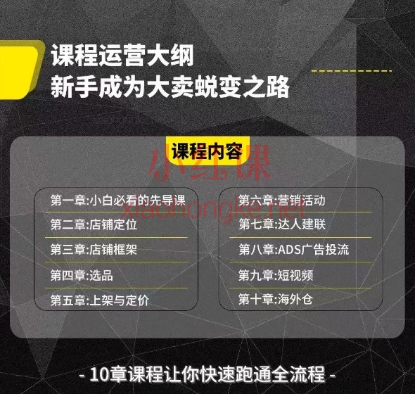 2025肥仔Tiktok东南亚店铺新手运营全流程,10节课小白变爆单大神💡
