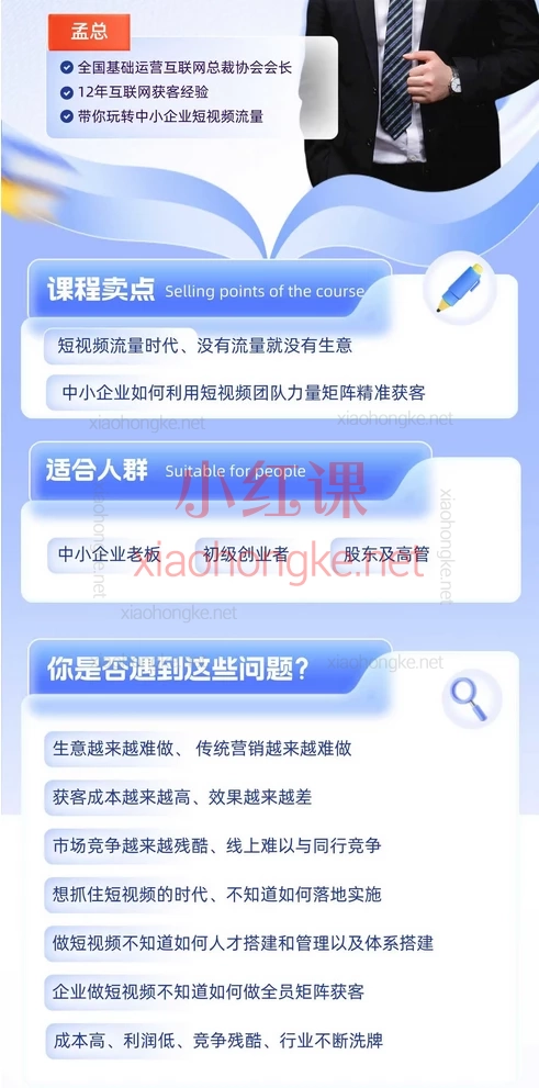 孟总：企业短视矩阵精准获客落地实施