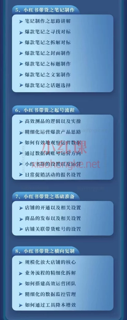 2025盗坤小红书第17期带货陪跑营