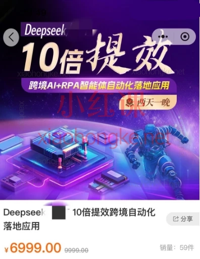 2025跨境法老Deepseek/GPT 10倍提效-跨境自动化落地应用,2025年6月份课程