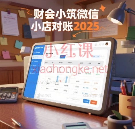 2025财会小筑电商财务-微信小店对账