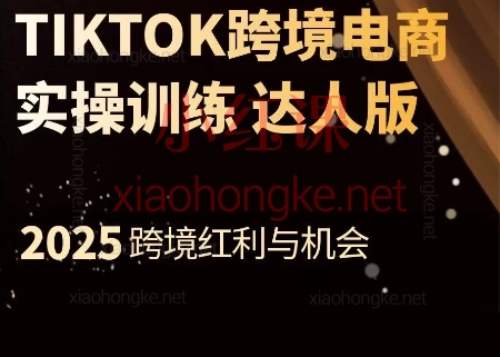 Tiktok技能培训实操课:10节实操课带你爆单涨粉!