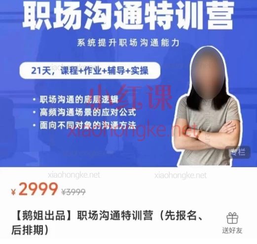 鹅姐职场:职场竞争力系统课:🔥24节课打通职场任督二脉