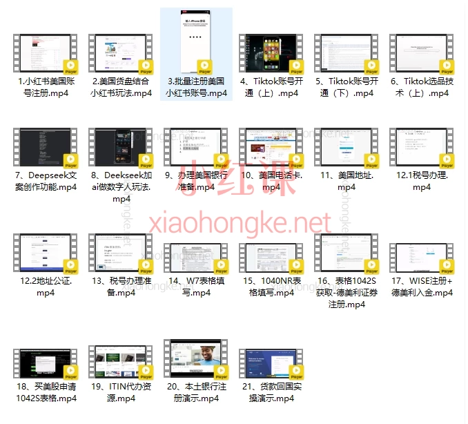 2025parti跨境唞物Kim：美国小红书 +TK知识，美国本土电商技术技术