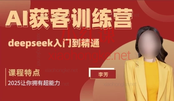 2025李芳AI获客训练营