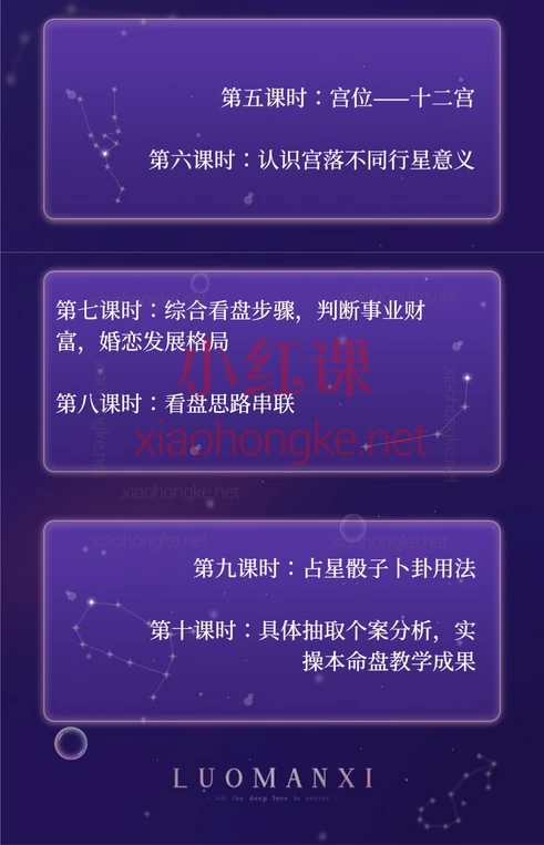 罗曼奚：星星解读师✨ 从零开始成为星星解读师！带你从小白逆袭占星师！✨