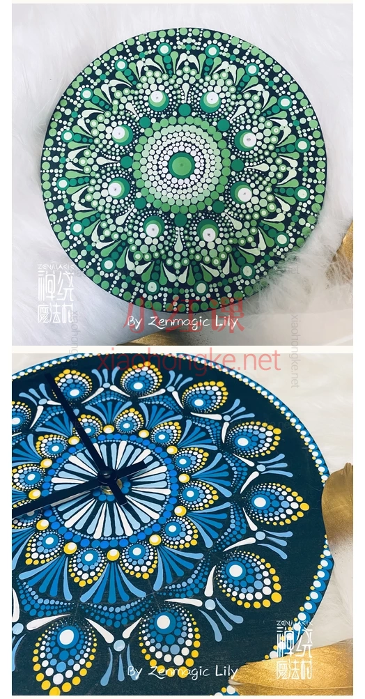 禅绕魔法村-曼陀罗波点彩绘艺术零基础课堂(Lily)零基础也能画!,找回内在小孩的快乐✨