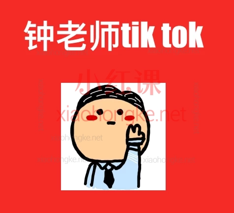 钟老师TikTok全域运营实战课:从0到1掌握跨境电商与内容变现