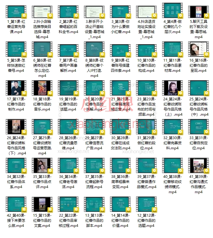 伊伊小红书运营高级班，手把手教你打造纹绣师个人IP｜从0起号到快速变现｜系统掌握爆款心法