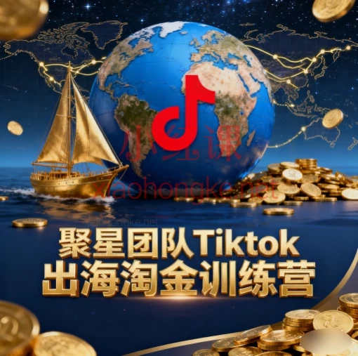 聚星团队·TikTok出海淘金训练营:手把手教你从0到1玩转海外短视频运营与AI创作变现