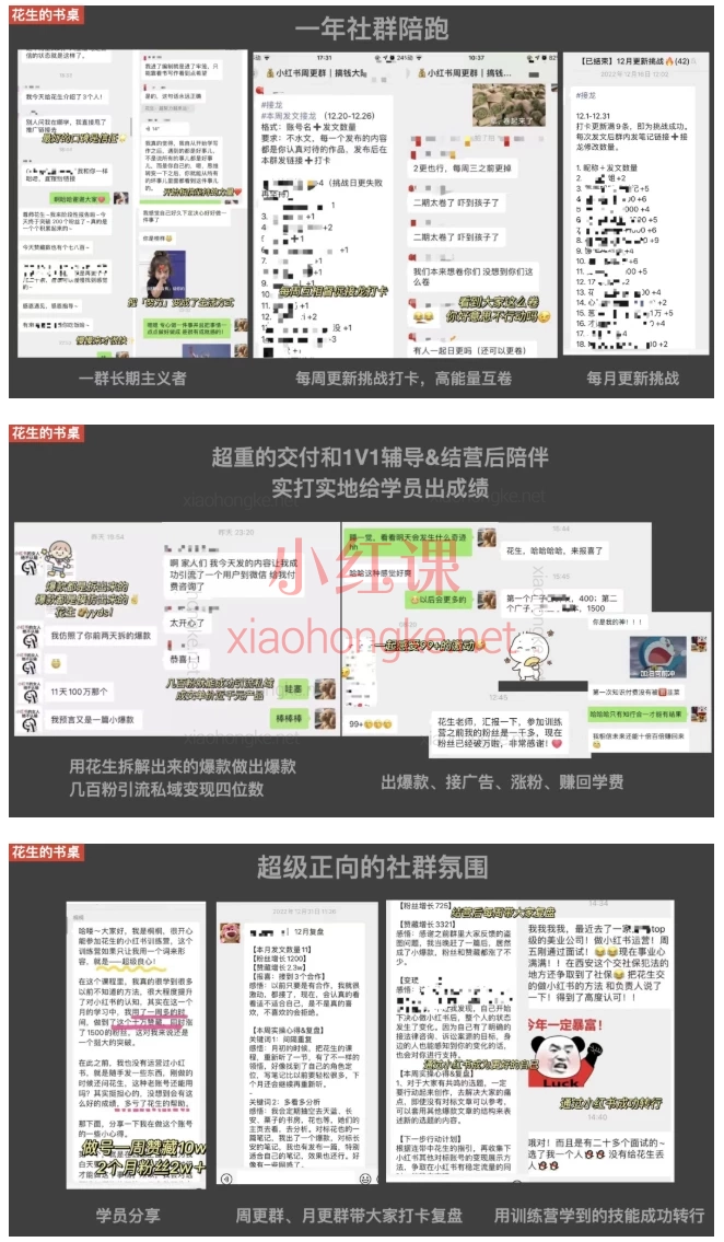 🌟【花生·小红书训练营15期｜价值3980元｜从小白到变现的全链路实操课】📕